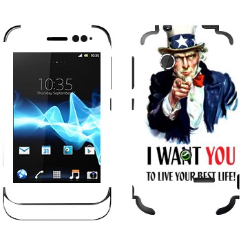   « : I want you!»   Sony Xperia Tipo Dual