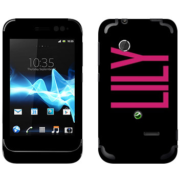   «Lily»   Sony Xperia Tipo Dual