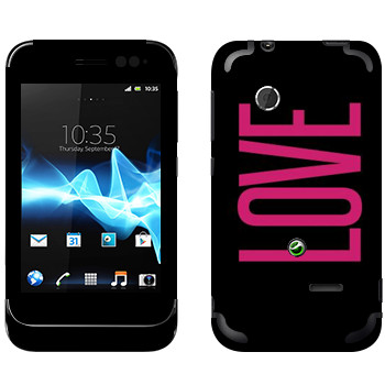   «Love»   Sony Xperia Tipo Dual