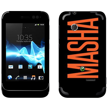   «Masha»   Sony Xperia Tipo Dual