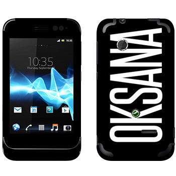   «Oksana»   Sony Xperia Tipo Dual