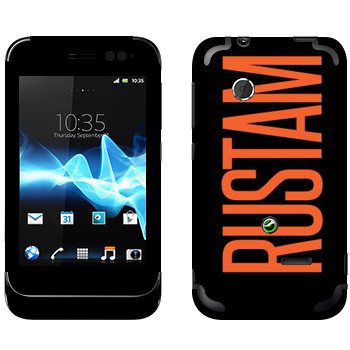   «Rustam»   Sony Xperia Tipo Dual