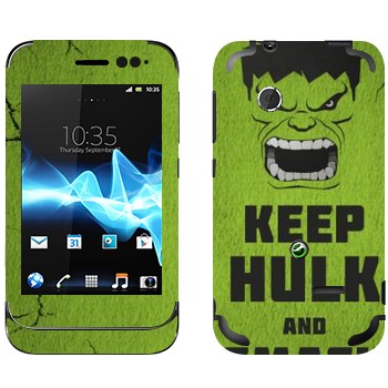   «Keep Hulk and»   Sony Xperia Tipo Dual