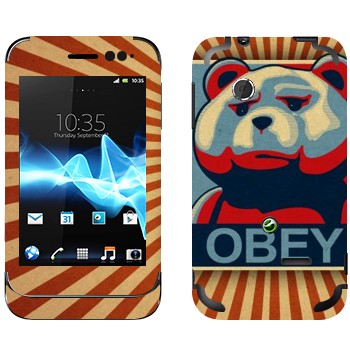   «  - OBEY»   Sony Xperia Tipo