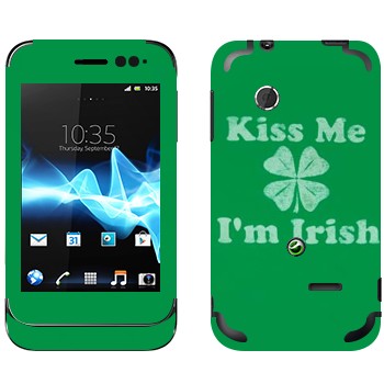   «Kiss me - I'm Irish»   Sony Xperia Tipo