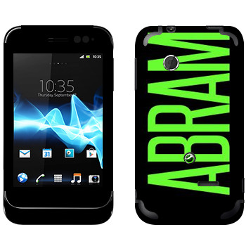   «Abram»   Sony Xperia Tipo