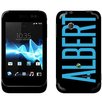   «Albert»   Sony Xperia Tipo