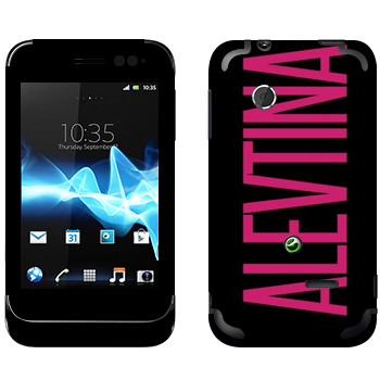   «Alevtina»   Sony Xperia Tipo