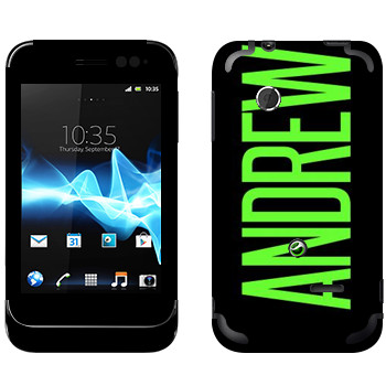   «Andrew»   Sony Xperia Tipo