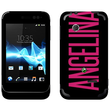   «Angelina»   Sony Xperia Tipo