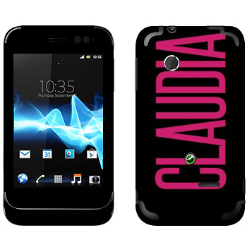   «Claudia»   Sony Xperia Tipo