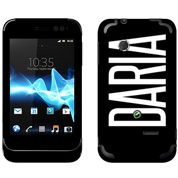   «Daria»   Sony Xperia Tipo