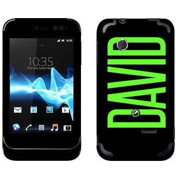   «David»   Sony Xperia Tipo