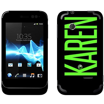   «Karen»   Sony Xperia Tipo