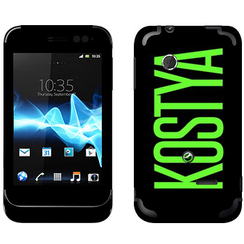   «Kostya»   Sony Xperia Tipo