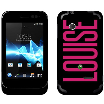   «Louise»   Sony Xperia Tipo