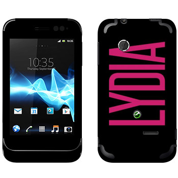   «Lydia»   Sony Xperia Tipo