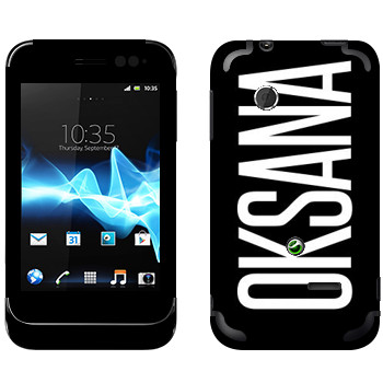   «Oksana»   Sony Xperia Tipo