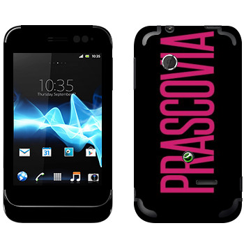   «Prascovia»   Sony Xperia Tipo