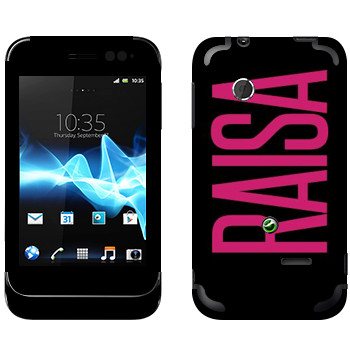   «Raisa»   Sony Xperia Tipo