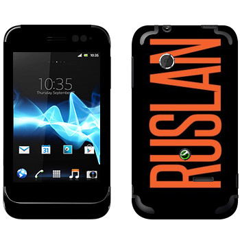   «Ruslan»   Sony Xperia Tipo