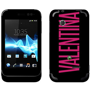   «Valentina»   Sony Xperia Tipo