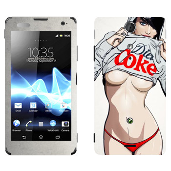   « Diet Coke»   Sony Xperia TX