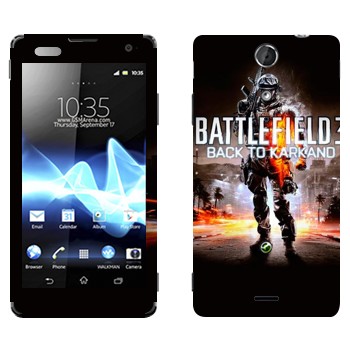   «Battlefield: Back to Karkand»   Sony Xperia TX