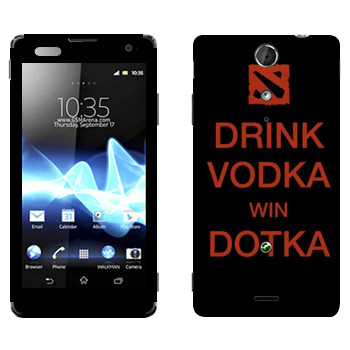   «Drink Vodka With Dotka»   Sony Xperia TX