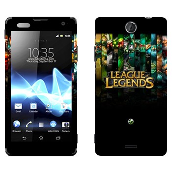   «League of Legends »   Sony Xperia TX
