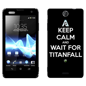   «Keep Calm and Wait For Titanfall»   Sony Xperia TX
