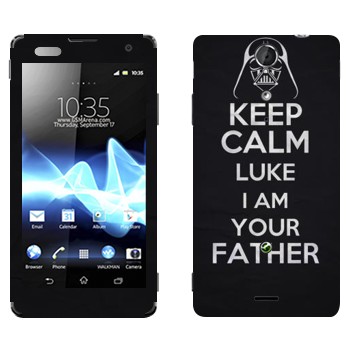   «Keep Calm Luke I am you father»   Sony Xperia TX