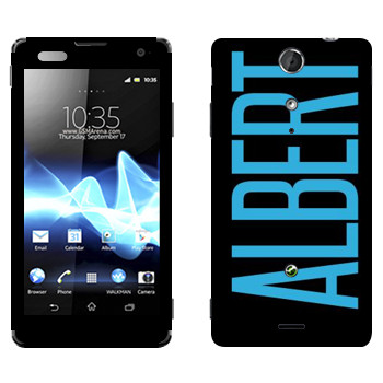   «Albert»   Sony Xperia TX