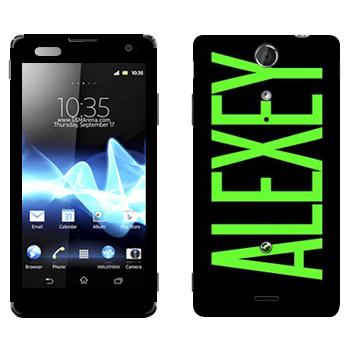   «Alexey»   Sony Xperia TX