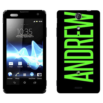   «Andrew»   Sony Xperia TX