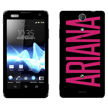   «Ariana»   Sony Xperia TX