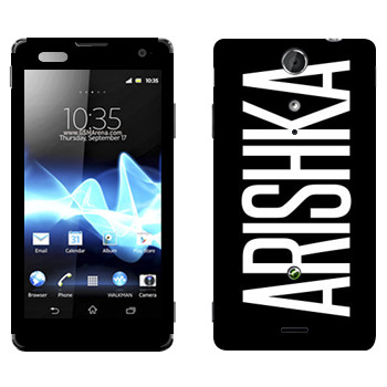   «Arishka»   Sony Xperia TX