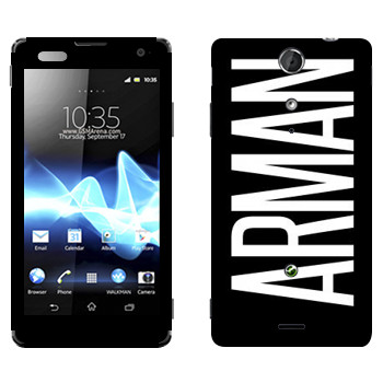   «Arman»   Sony Xperia TX