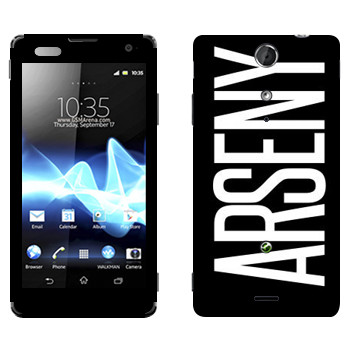  «Arseny»   Sony Xperia TX