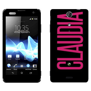   «Claudia»   Sony Xperia TX