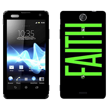   «Faith»   Sony Xperia TX