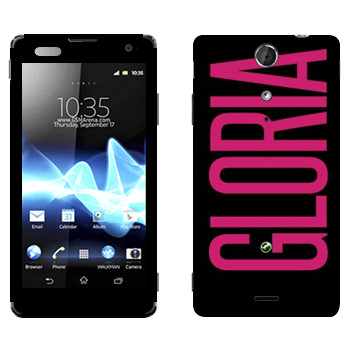   «Gloria»   Sony Xperia TX