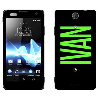   «Ivan»   Sony Xperia TX