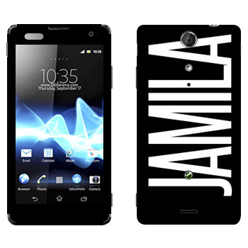   «Jamila»   Sony Xperia TX