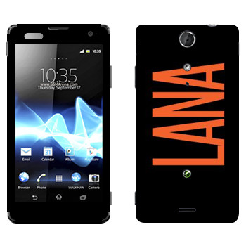   «Lana»   Sony Xperia TX