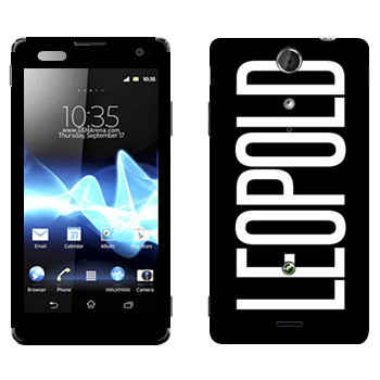   «Leopold»   Sony Xperia TX