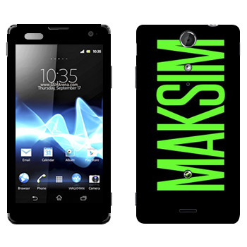   «Maksim»   Sony Xperia TX