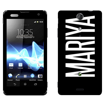   «Mariya»   Sony Xperia TX