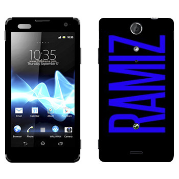   «Ramiz»   Sony Xperia TX