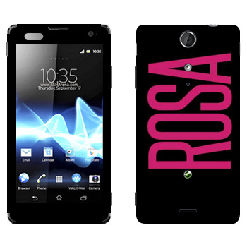   «Rosa»   Sony Xperia TX